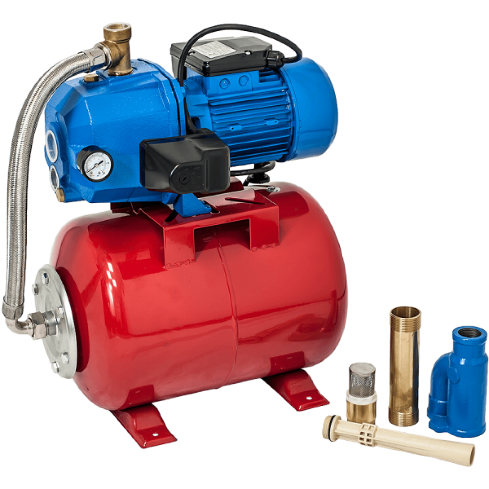 Ejektorové hydroforové čerpadlo Gmax AUTOJET DP550 – průtok 1,5 m³/h, výkon 0,75 kW, dopravní výška 60 m | Hydrofor | Vodní čerpadla |