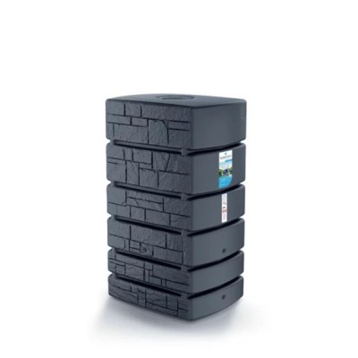 Nádrž na dešťovou vodu HydroMoby Arves Tower Stone, 500L, Antracitová - Nádrže na dešťovou vodu