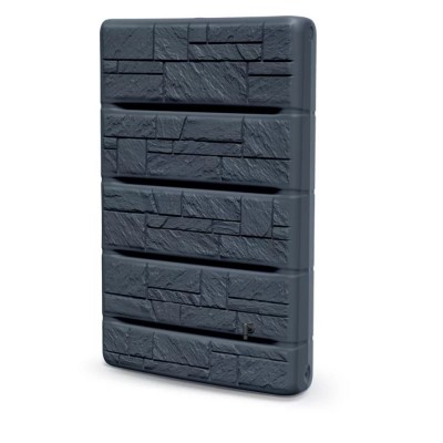 Nádrž na dešťovou vodu HydroMoby Arves Wall Stone, 400L, Antracitová - Nádrže na dešťovou vodu