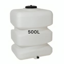 Bílá nádrž na pitnou vodu 4000 litrů